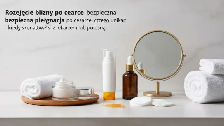 Rozejście blizny po cesarce - bezpieczna pielęgnacja i domowe wsparcie - hero image
